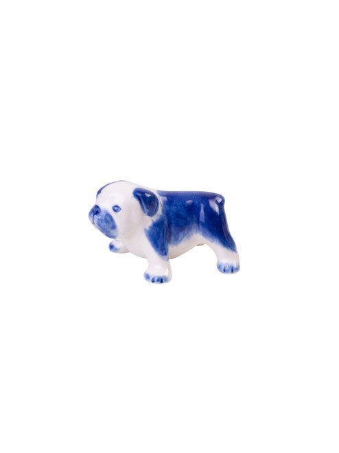 Miniatuur Bulldog - Keramiek - 3 cm