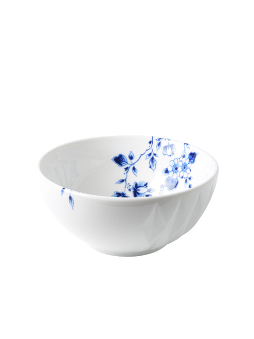 Yoghurtschaal Blauw Vouw - Porselein - 250 ml