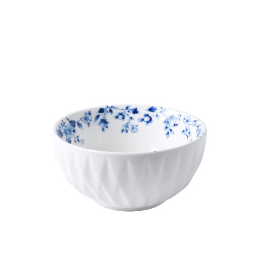 Dipschaal Blauw Vouw - Porselein - 200 ml