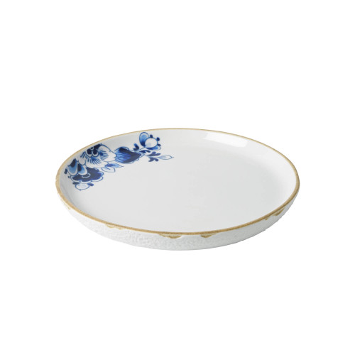 Breakfast Plate Blauw Bloesem - Porcelain - 21 cm