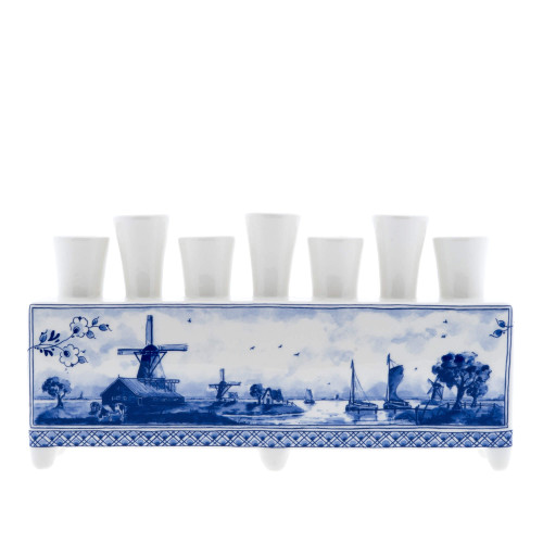 Tulip Vase Landscape - Rectangular - Ceramic - 17 cm