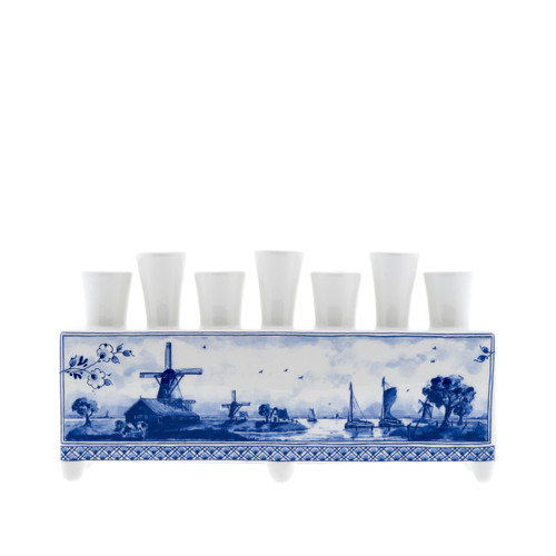 Tulip Vase Landscape - Rectangular - Ceramic - 17 cm