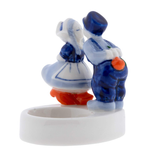 Waxinelichthouder Kuspaar - Keramiek - 9 cm