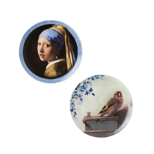 Wandborden Set Hollandse Meesters - Keramiek - Set van 2