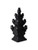 Tulip Vase XL - 3-tier - Black - Ceramic - 51 cm