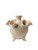 Tulip Vase on Legs - Taupe - Ceramic - 15 cm