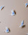 Wall Bird 2 - Ceramic - Delft Blue - 17 cm