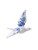 Wandvogel 2 - Keramiek - Delfts blauw - 17 cm