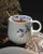 Mug Blauw Vouw - Porcelain - 120 ml - 350 ml