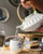 Mug with ear Blauw Vouw - Porcelain - 120 ml - 350 ml