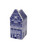 Huis - Bloemen en Planten - Blauw - Keramiek - 14 cm