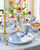Plate Tulp - Stripes - Porcelain - 26 CM