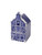 Huis - Souvenirs - Blauw - Keramiek - 14 cm