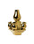 Tulip Vase Stapelgekte - Gold - Top - 15 cm
