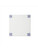 Tegel Hoekornament- Delfts blauw - 13 cm