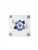 Tile Flower - Delft blue - 13 cm