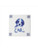Tegel Hond - Delfts blauw - 13 cm