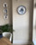 Wandbord Vis - Drieluik - Delfts blauw - 26 cm