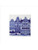 Tegel Grachtenpanden nr.2 - Delfts blauw - 13 cm