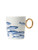 Mok Vissen - Delfts blauw - Goud - Keramiek - 300 ml