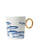 Mok Vissen - Delfts blauw - Goud - Keramiek - 300 ml