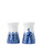 Salt and Pepper Shakers Paauw Blauw - Porcelain - 450 ml