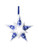 Christmas Ornament Star 3 - Ceramic - 8 cm