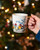 Christmas Mug Forest Birds - Gold - Ceramic - 300 ml