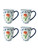 Mok Oranje Tulp - Keramiek - 300 ml - 4 stuks