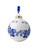 Christmas Bauble DIY - Delft blue - Ceramic - 7 cm