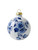 Kerstbal Madelief - Handgeschilderd - 7 cm
