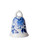 Decoratiebeeld Bel - Bloemmotief - Handgeschilderd - 7 cm