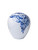 Urn Doorbrekende bloem - Handgeschilderd - 20 cm