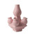Tulip Vase 3-tier - Matte Pink - Ceramic - 30 cm