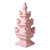 Tulip Vase 3-tier - Matte Pink - Ceramic - 30 cm
