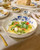 Pasta Plate Blauw Bloesem - Porcelain - 24 cm - Set of 4