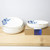 Pasta Plate Blauw Bloesem - Porcelain - 24 cm - Set of 4