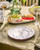 Breakfast Plate Blauw Vouw - Porcelain - 21 cm - Set of 4