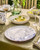Dinner Plate Blauw Vouw - Porcelain - 27 cm - Set of 4