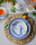 Breakfast Plate Paauw Blauw - Porcelain - 19 cm - Set of 4