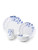 Tableware Set Blauw Vouw - Porcelain - 4-piece