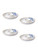 Eierdopje Blauw Bloesem - Porselein - 11 cm - 4 stuks