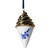 Christmas ornament ice cream cone - Ceramic - 10,5 cm