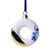 Christmas ornament donut - Ceramic - 8 cm