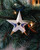 Christmas ornament star 4 - Ceramic - 8,5 cm
