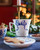 Tea mug Kerstengel bow - Porcelain - 350 ml