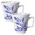Theemok Kerstengel - set van 2 - 350 ml
