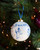 Kerstbal Kerstengel - Keramiek - 8 cm