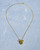 Necklace - Zodiac Leo - Birthstone - 24 cm
