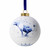 Christmas bauble Redmer Hoekstra - Zodiac Taurus - Ceramic - 8 cm